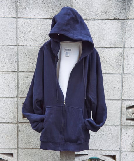 90s 3XL big zip-up hoodie