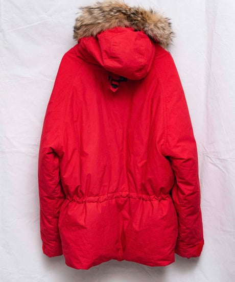90s NAUTICA atlantic fur down coat