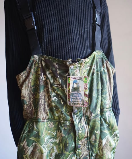 90s STORMKLOTH camouflage overall (deadstock)