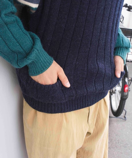 80s vtg CERRUTI 1881 wool/alpaca knit