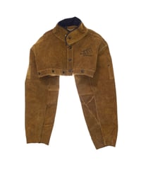 suede leather short jacket