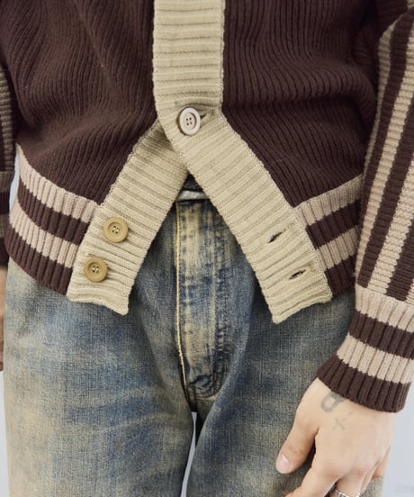90s wool knit jacket