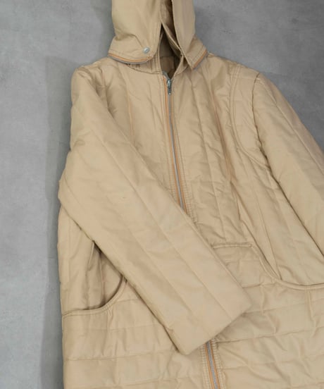 70s vtg padded sailor hoodie coat