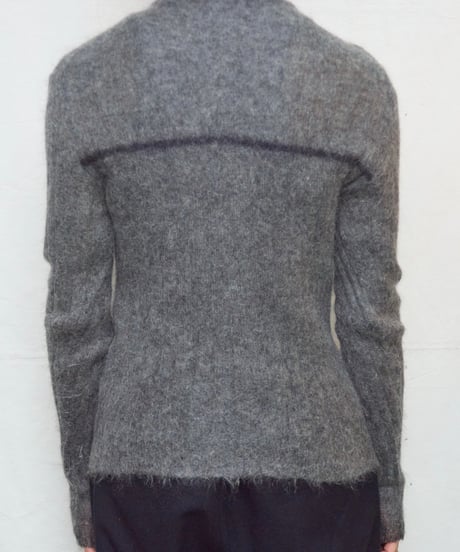 90s radmess shaggy mohair knit