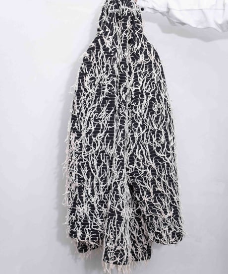 unknown shawl collar tree tailored jacket