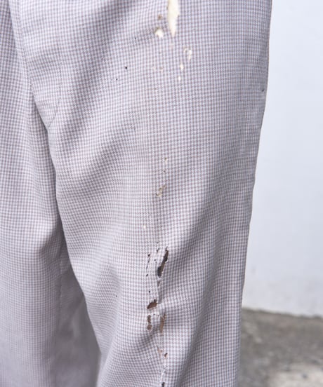 1940s houndstooth boro slacks