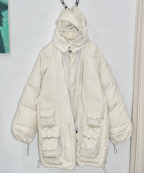zucca 00s gimmick down coat