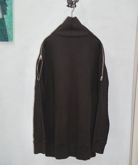 Hussein Chalayan double zip design sweat