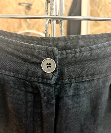 90s linen wide slacks