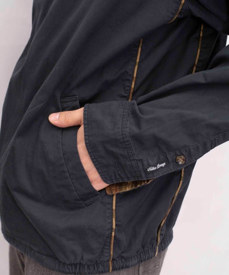 NATIVE LOUNGE diagonal zip ninja anorak shirts