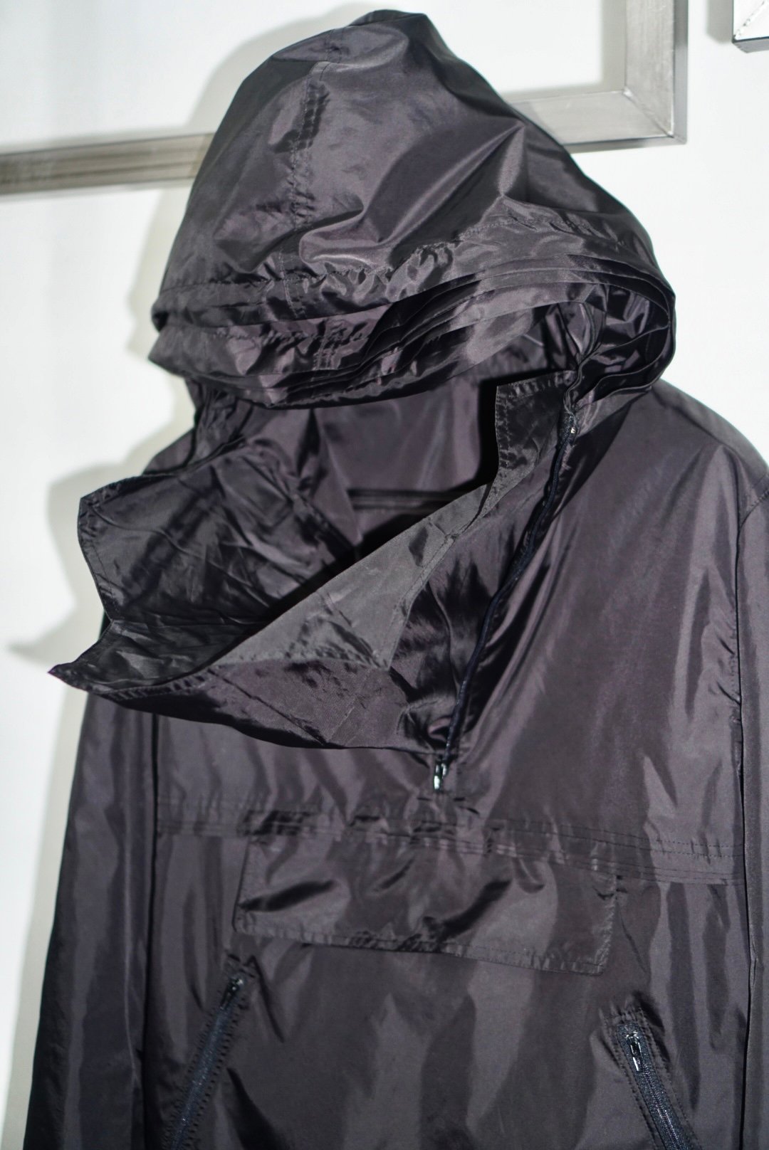 MASAKI MATSUSHIMA layered design nylon anorak | MASAKI MATSUSHIMA layered design nylon anorak |