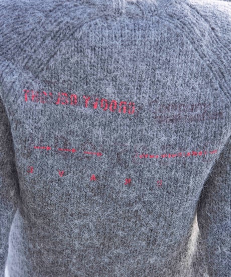 00s DIESEL wool/alpaca shaggy knit