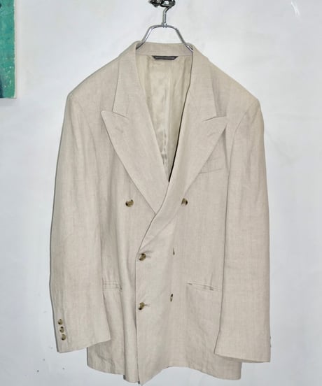 90s BANANA REPUBLIC linen double tailer