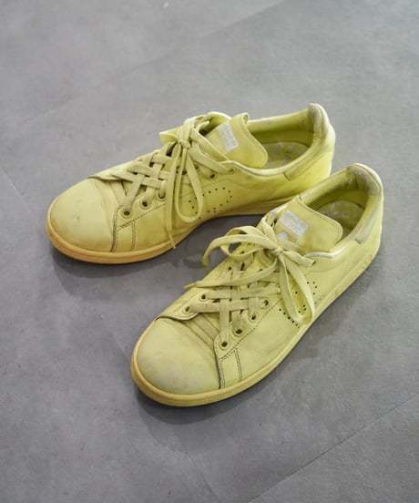 RAF SIMONS × ADIDAS stan smith sneakers (vivid yellow)