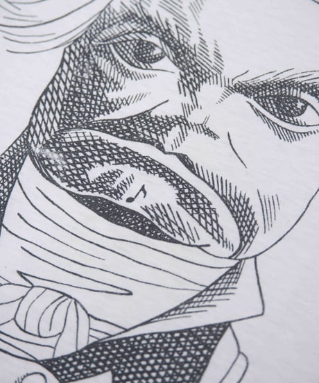 90s vtg Beethoven print T