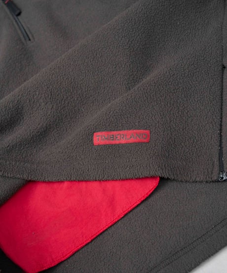 00s Timberland fleece pullover hoodie