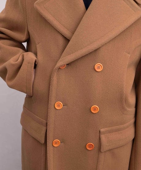 Giuliano Fujiwara made in Italy viscose coat