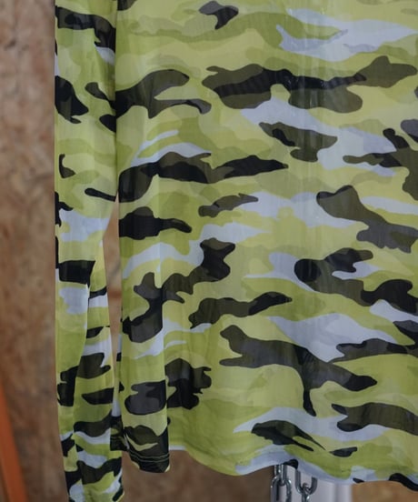 camouflage power net tops