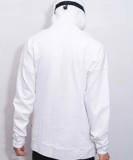 00s NIKE diagonal zip ninja hoodie