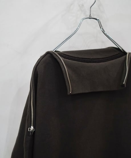 Hussein Chalayan double zip design sweat