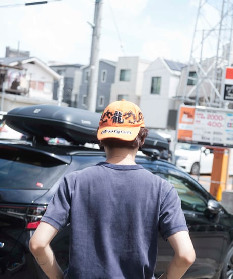 90s vtg dragon embroidery cap