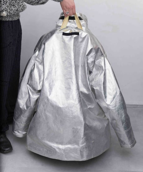 Fire Dex 90s silver coating padded coat