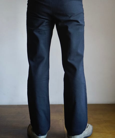 80-90s Y's laine wool/rayon slim-straight pants