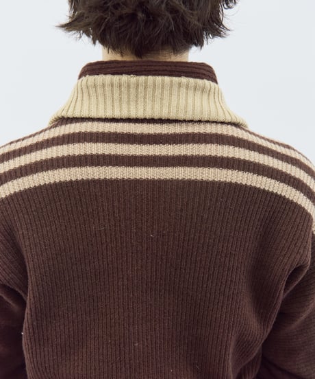 90s wool knit jacket