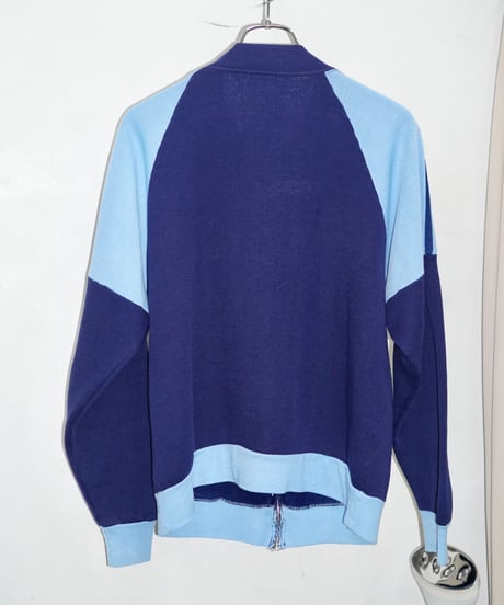 70s vtg 2tone sweat jacket