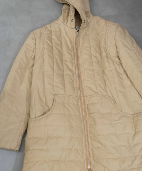 70s vtg padded sailor hoodie coat