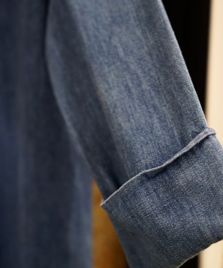 70s vtg hippie pullover denim shirts