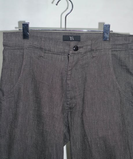 90s Y's after dye balloon baggy cotton trousers