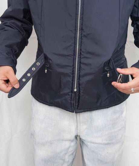 Jipijapa velted nylon padded jacket