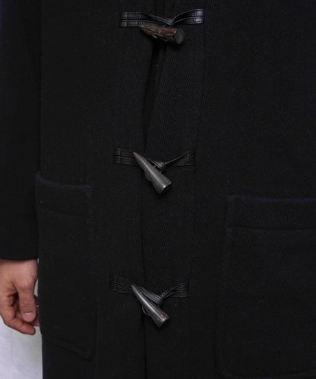 90s Calvin Klein wool long duffle coat