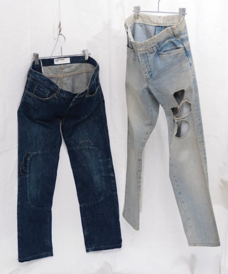 N.HOOLYWOOD × Lee hole damaged denim