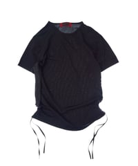 00s comme ca shirring Tee