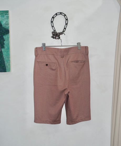 90s FARAH gingham check slacks shorts