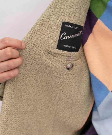 80s Italy vtg PISA silk/wool tailored jacket