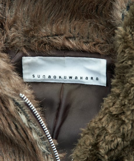 sunaokuwahara fur jacket