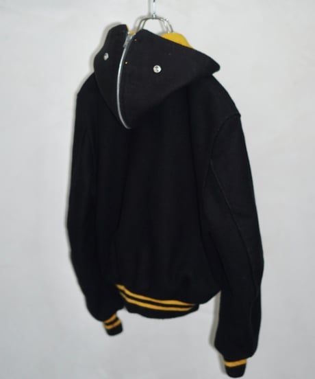 70s vintage DeLONG MeltonWool VarsityJacket