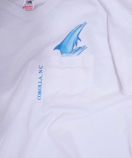 90s vtg dolphin graphic Tee