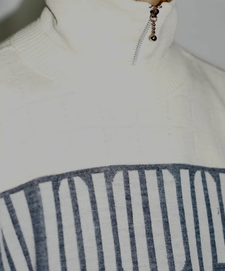 90s Italy layered knit