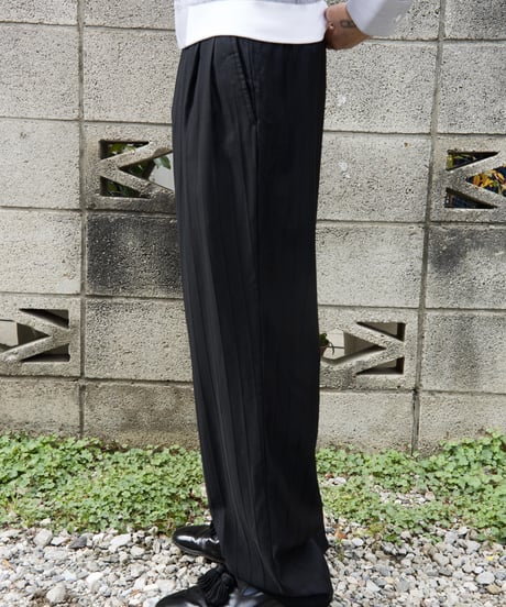 GIANNI VERSACE stripe slacks