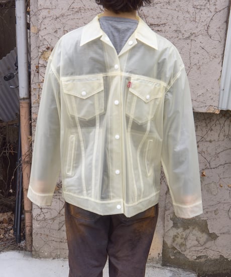 Levi's PVC trucker jacket