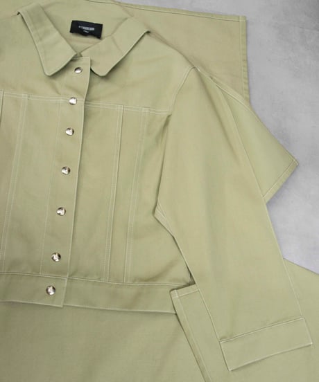 AFTERHOMEWORK PARIS deformation cotton jacket