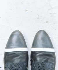 Hugo boss twotone leather shoes