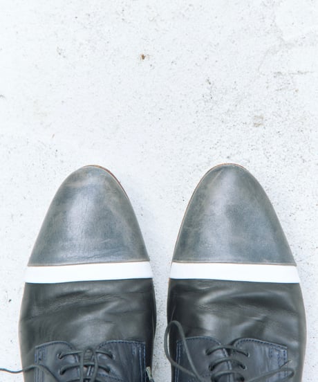Hugo boss twotone leather shoes
