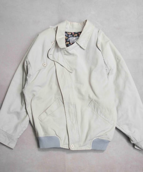 80s vtg CUGGI multi button dolman cotton jacket