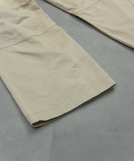 MARITHÉ + FRANCOIS GIRBAUD 90s draping cotton pants