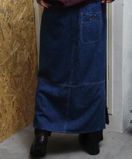 00s Marisa Christina wide denim skirt